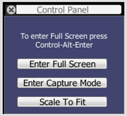 The Viewer windows Control Panel in Eggplant Manual