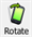 The Rotate icon on the eggMan Viewer window toolbar